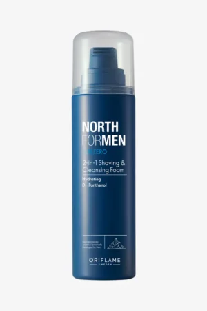 Oriflame North For Men Subzero 2-in-1 Shaving & Cleansing Foam